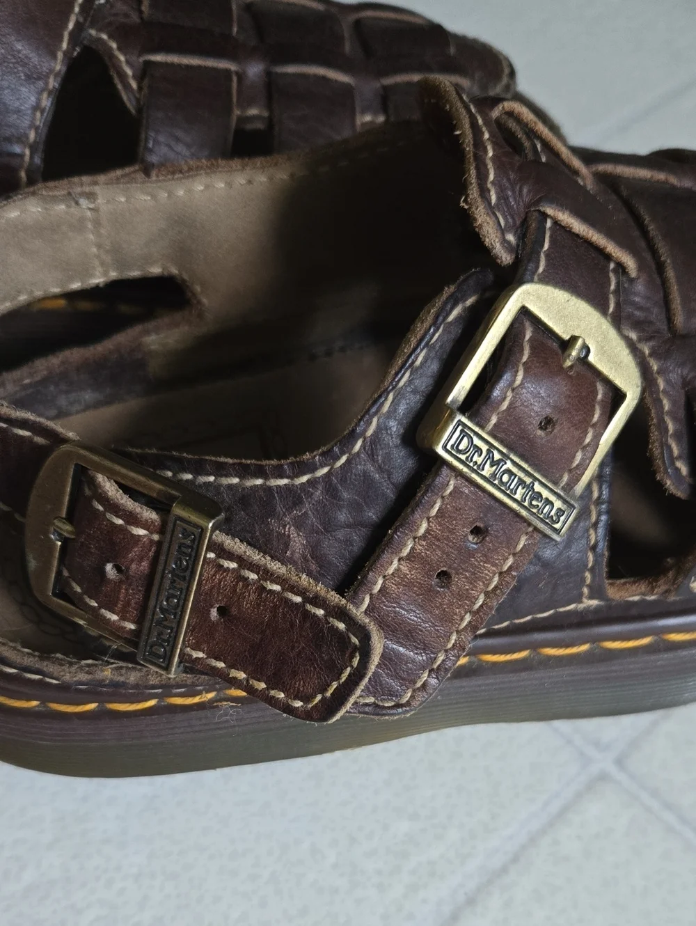 Dr. Martens 8092 Fisherman Sandal US Men's 8 / UK 7 / CON 41, Brown